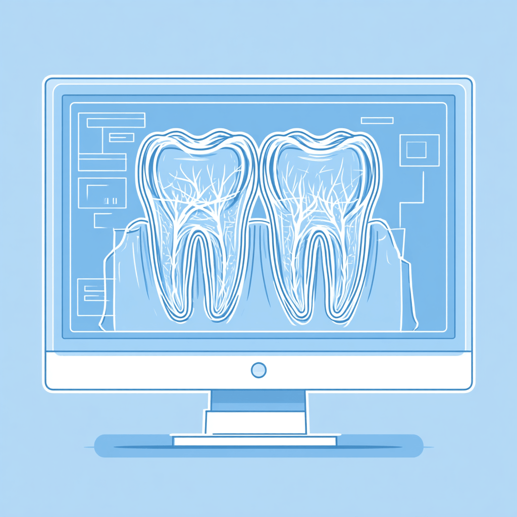 Icon representing clear dental imaging