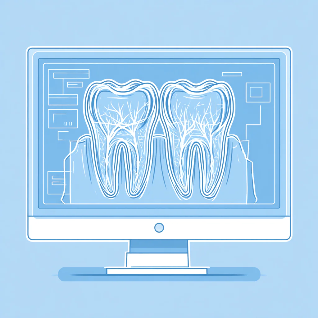 Icon representing clear dental imaging