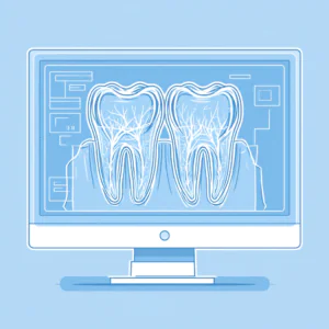 Icon representing clear dental imaging